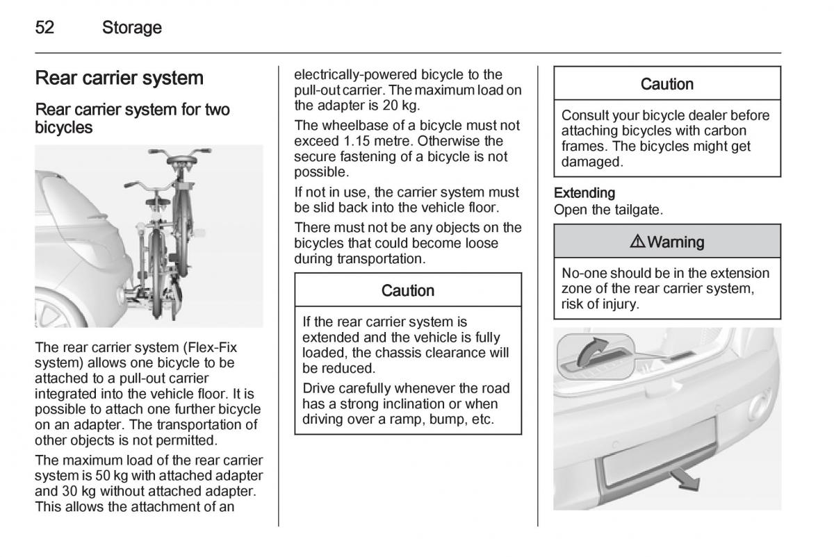 Opel Adam owners manual / page 54