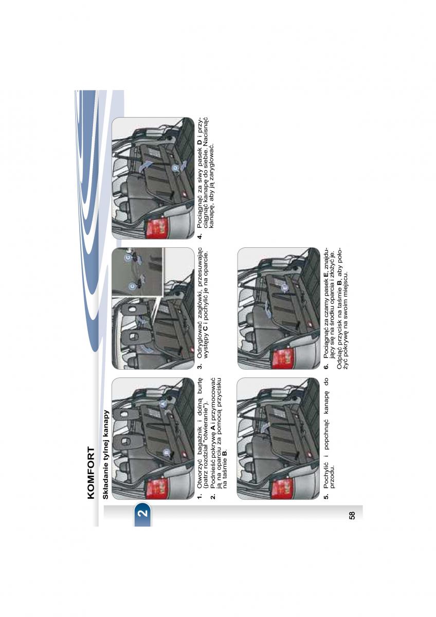 Peugeot 4007 instrukcja obslugi / page 56