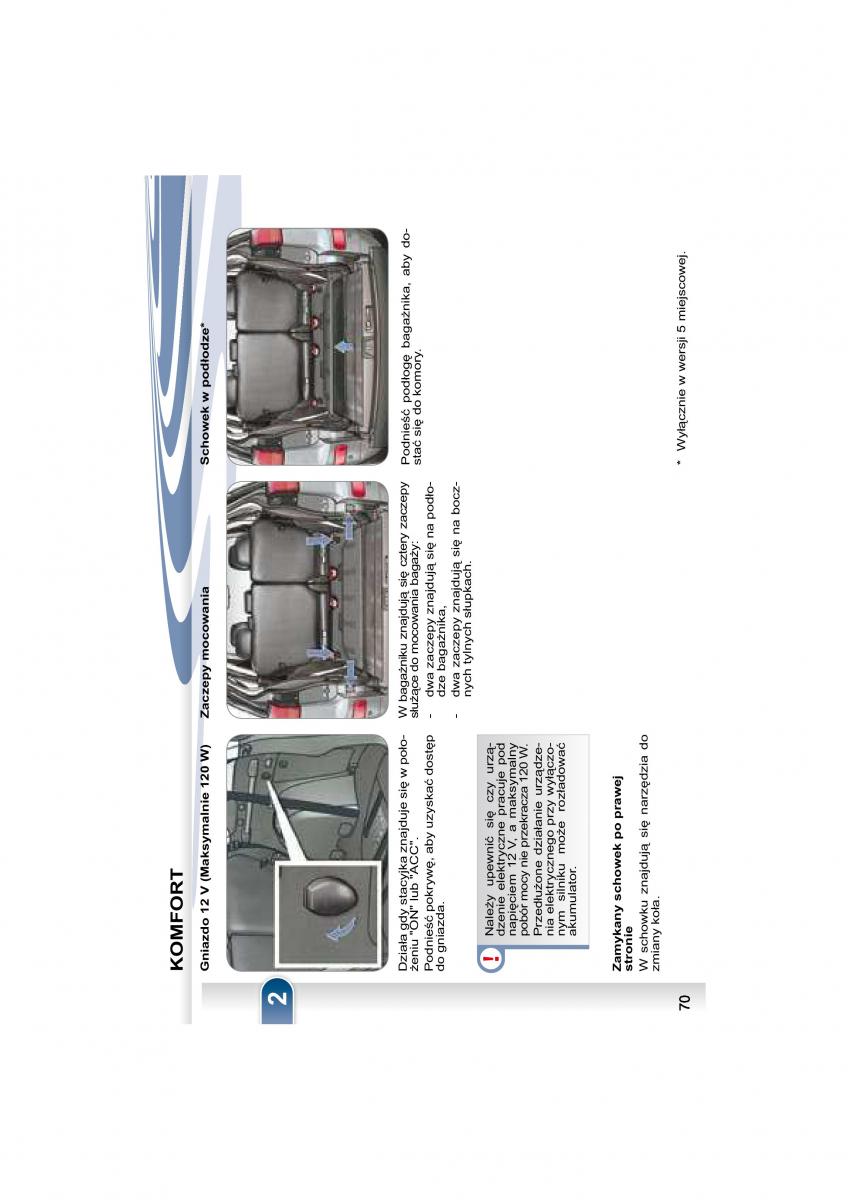 Peugeot 4007 instrukcja obslugi / page 68