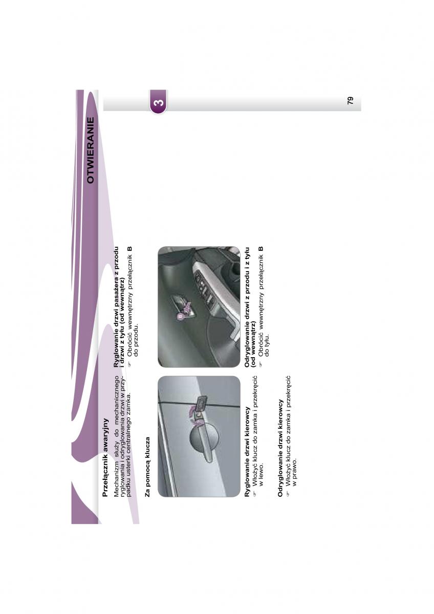 Peugeot 4007 instrukcja obslugi / page 77