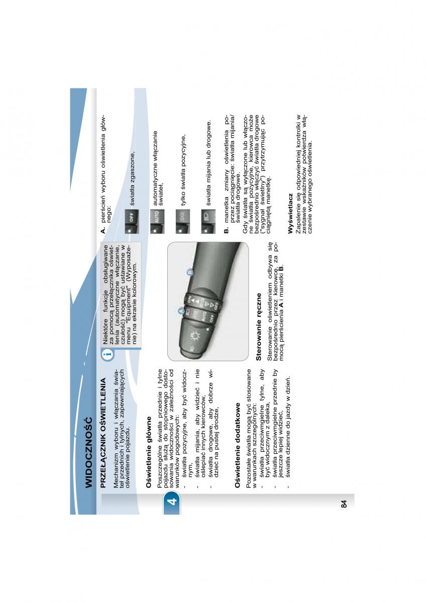 Peugeot 4007 instrukcja obslugi / page 82