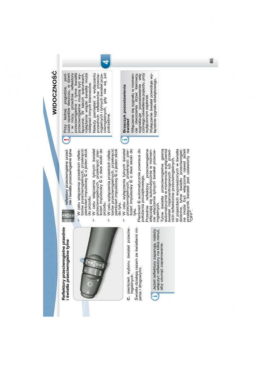 Peugeot 4007 instrukcja obslugi / page 83