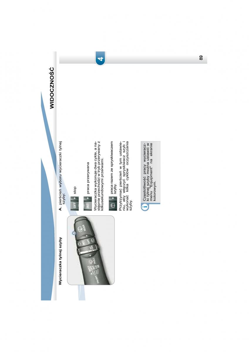 Peugeot 4007 instrukcja obslugi / page 87