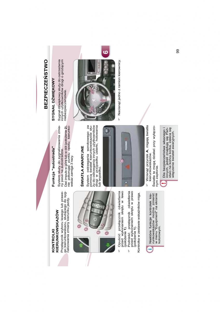 Peugeot 4007 instrukcja obslugi / page 97