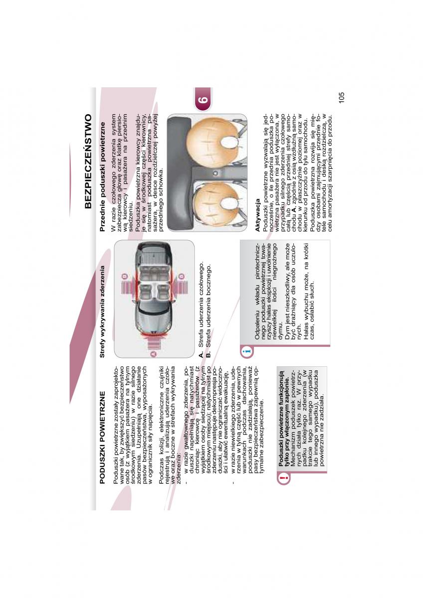 Peugeot 4007 instrukcja obslugi / page 103