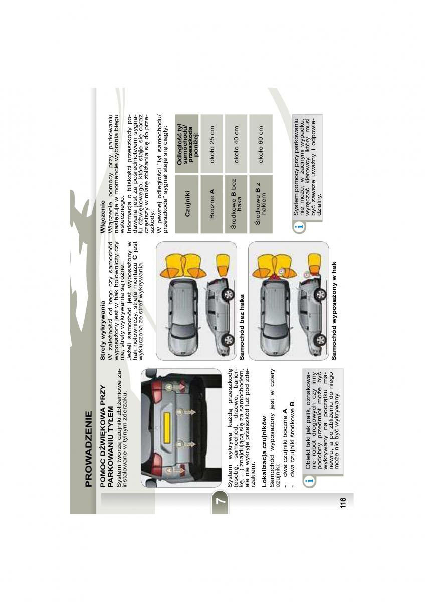 Peugeot 4007 instrukcja obslugi / page 114