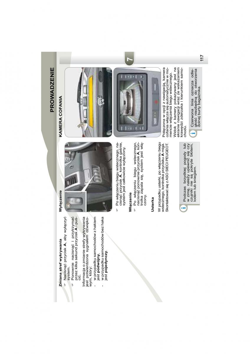 Peugeot 4007 instrukcja obslugi / page 115