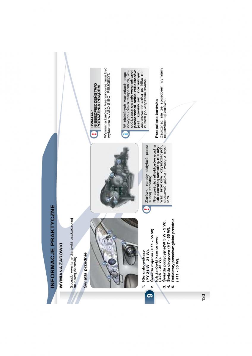 Peugeot 4007 instrukcja obslugi / page 128