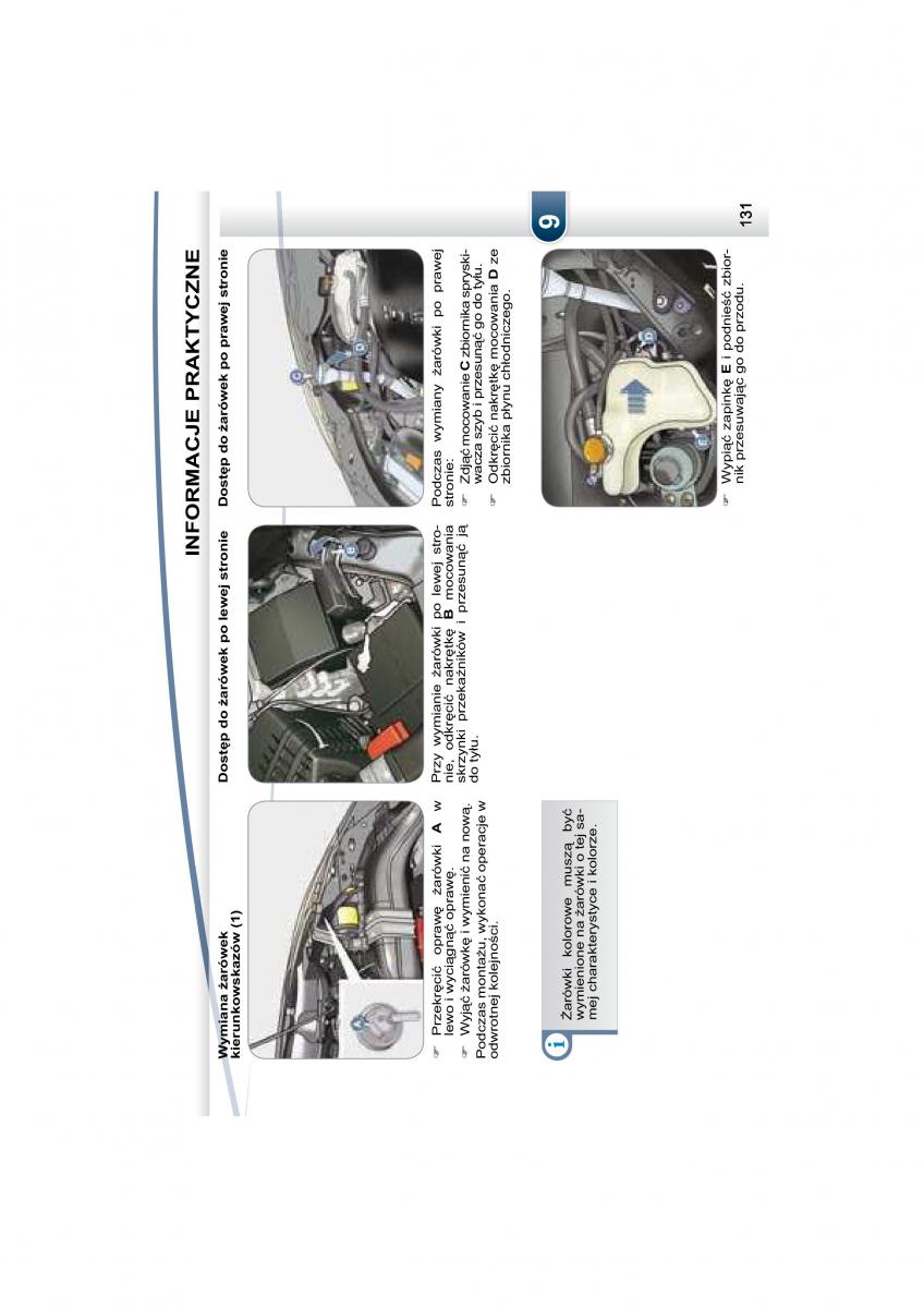 Peugeot 4007 instrukcja obslugi / page 129