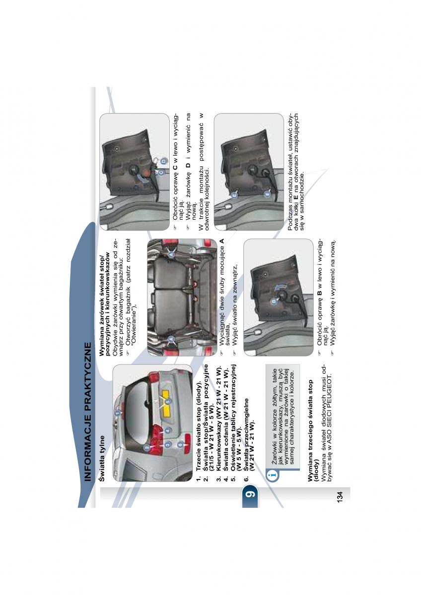 Peugeot 4007 instrukcja obslugi / page 132