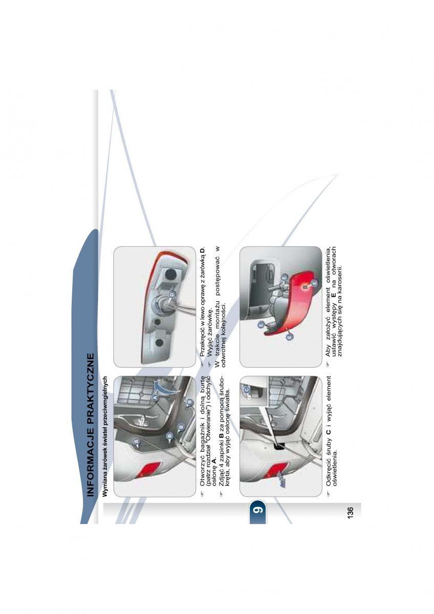 Peugeot 4007 instrukcja obslugi / page 134