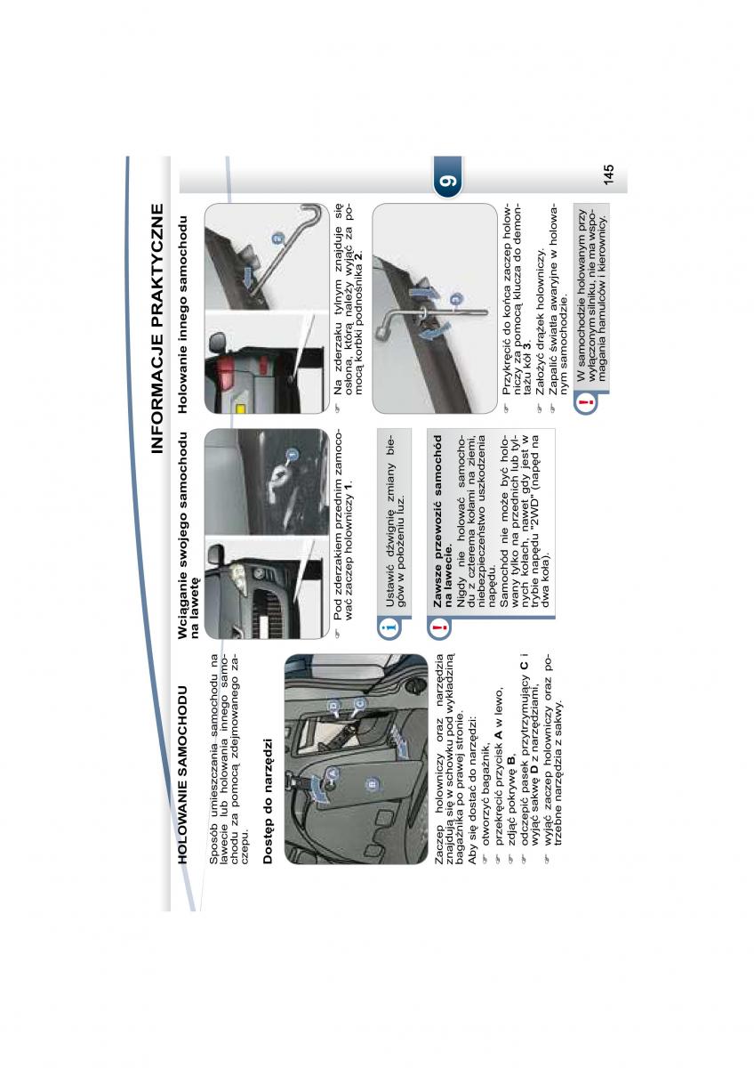 Peugeot 4007 instrukcja obslugi / page 143