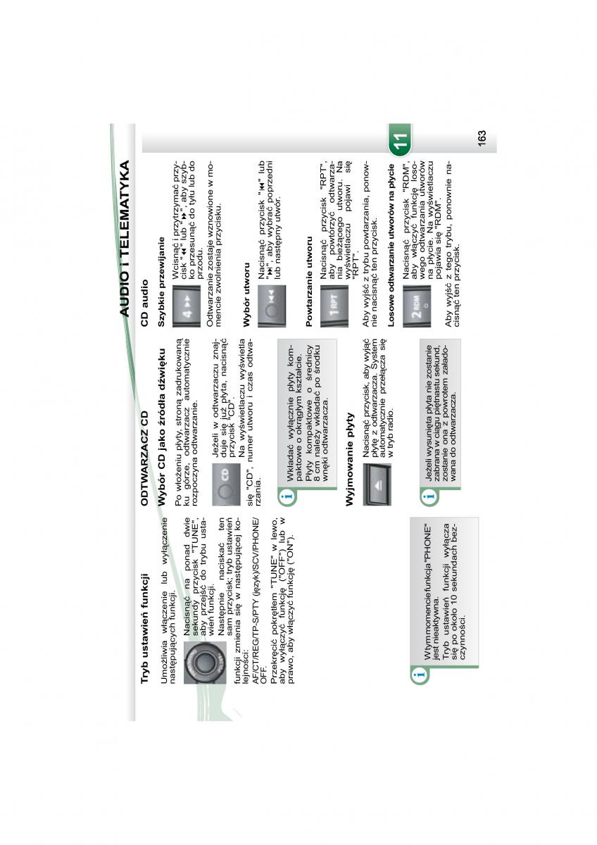 Peugeot 4007 instrukcja obslugi / page 157