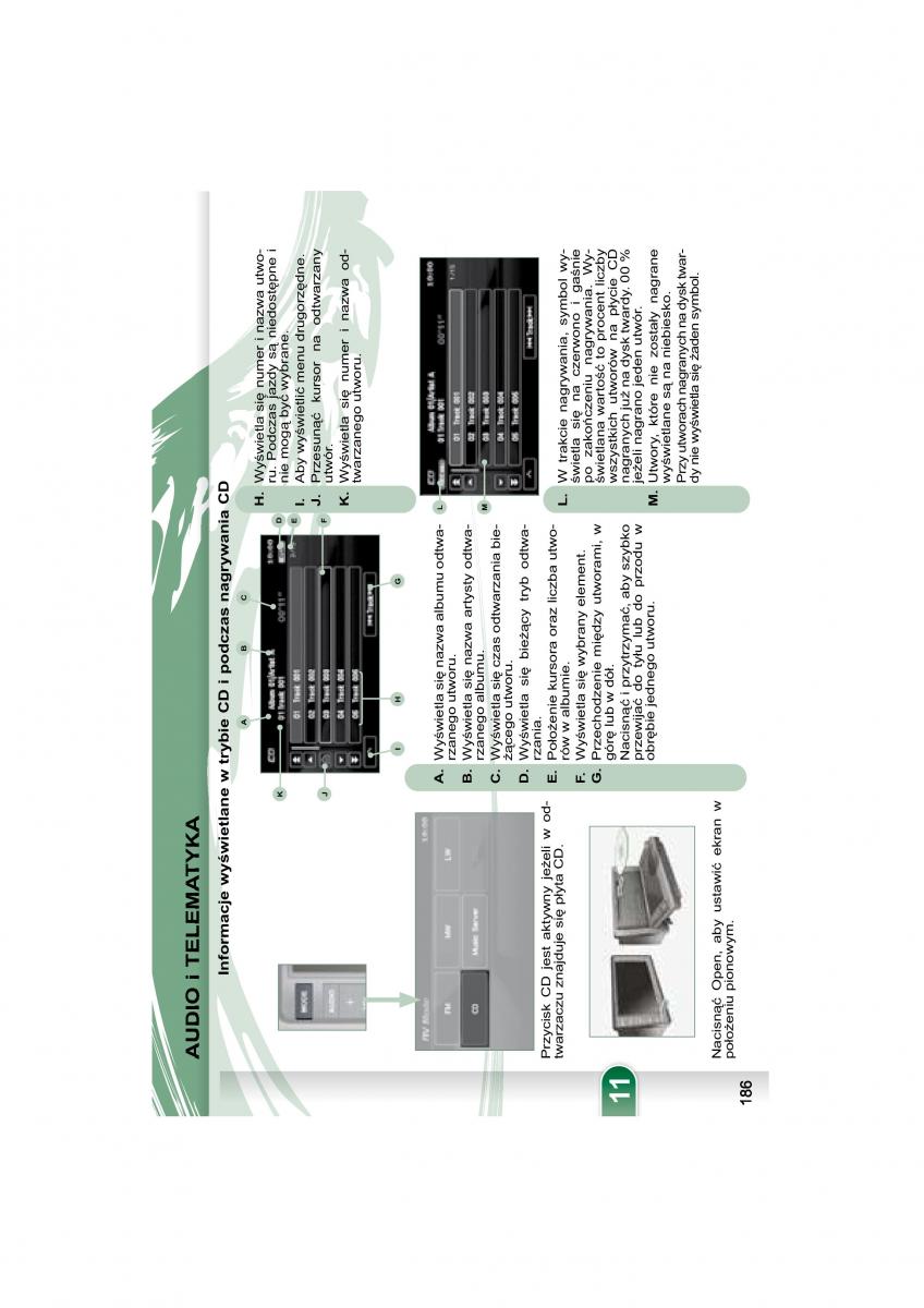 Peugeot 4007 instrukcja obslugi / page 180