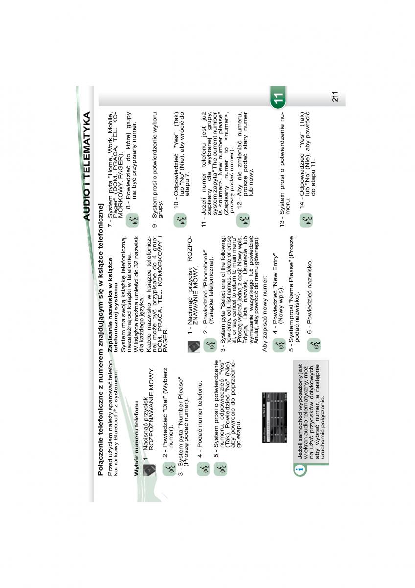 Peugeot 4007 instrukcja obslugi / page 205