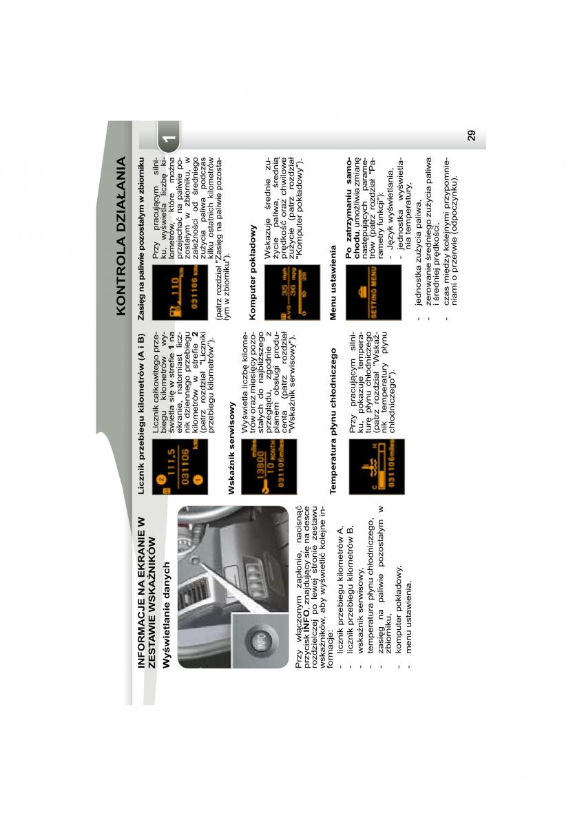 Peugeot 4007 instrukcja obslugi / page 26