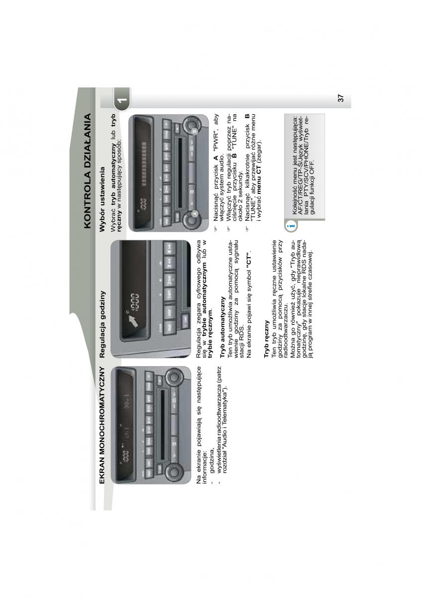 Peugeot 4007 instrukcja obslugi / page 34