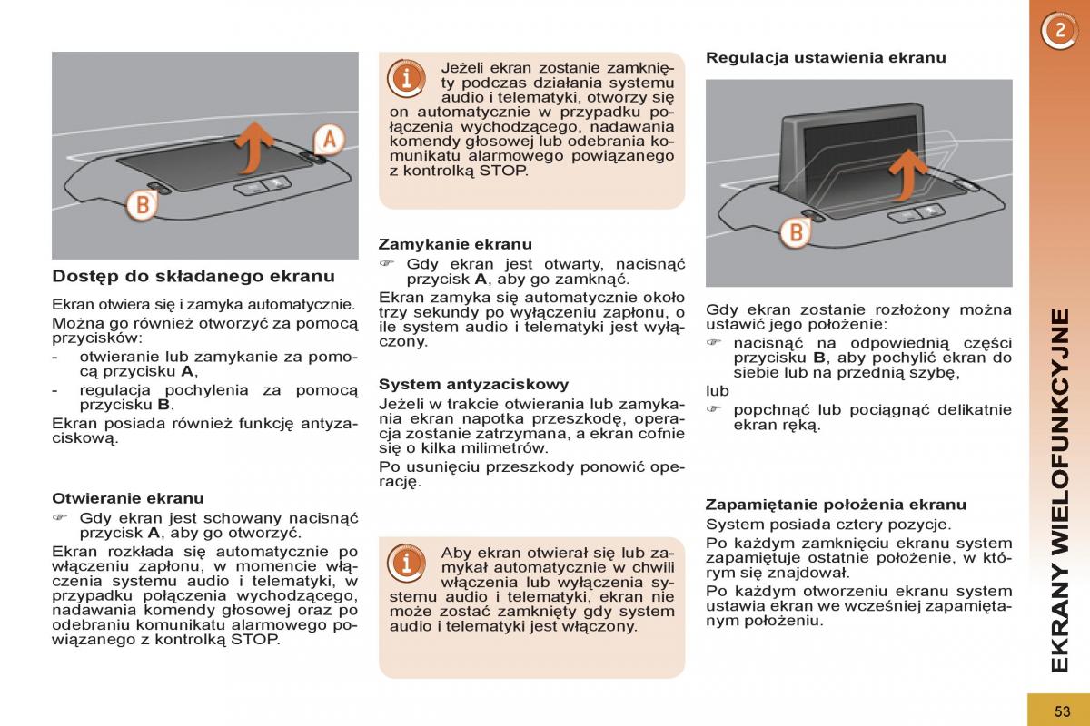 Peugeot 5008 instrukcja obslugi / page 55