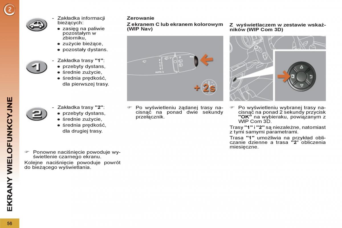 Peugeot 5008 instrukcja obslugi / page 58