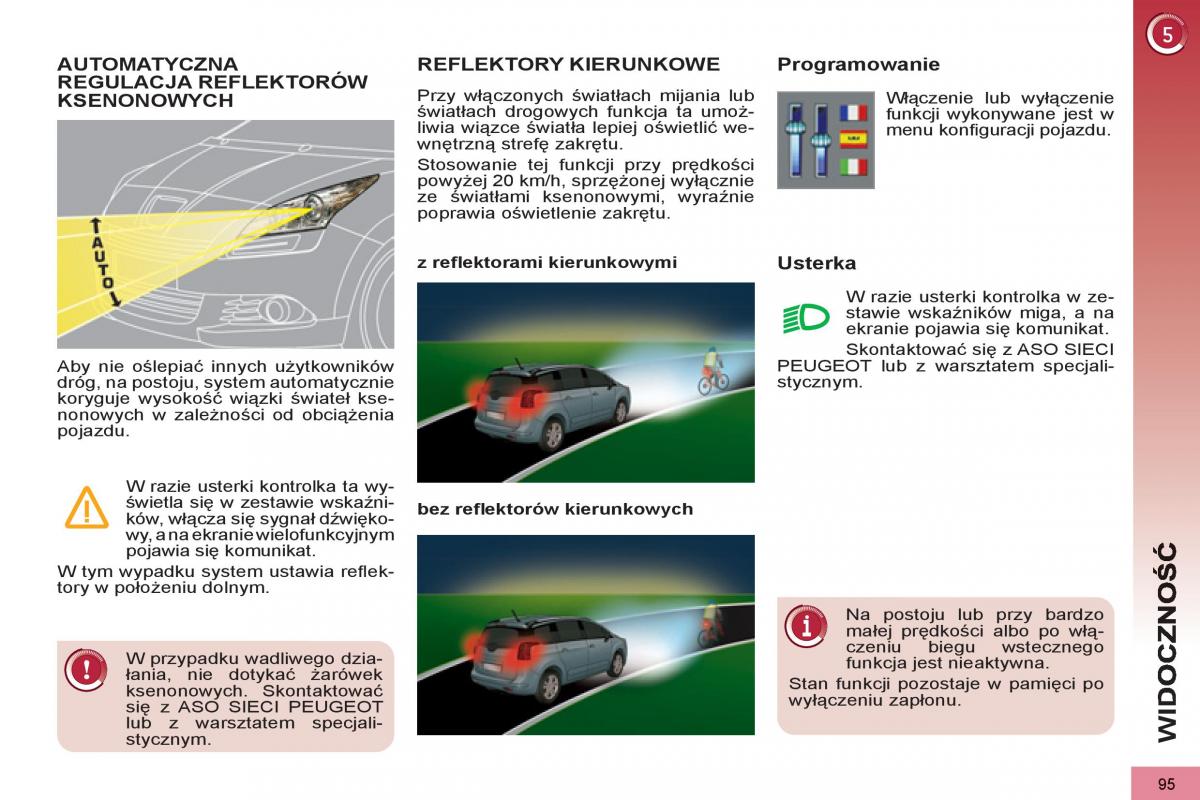 Peugeot 5008 instrukcja obslugi / page 97