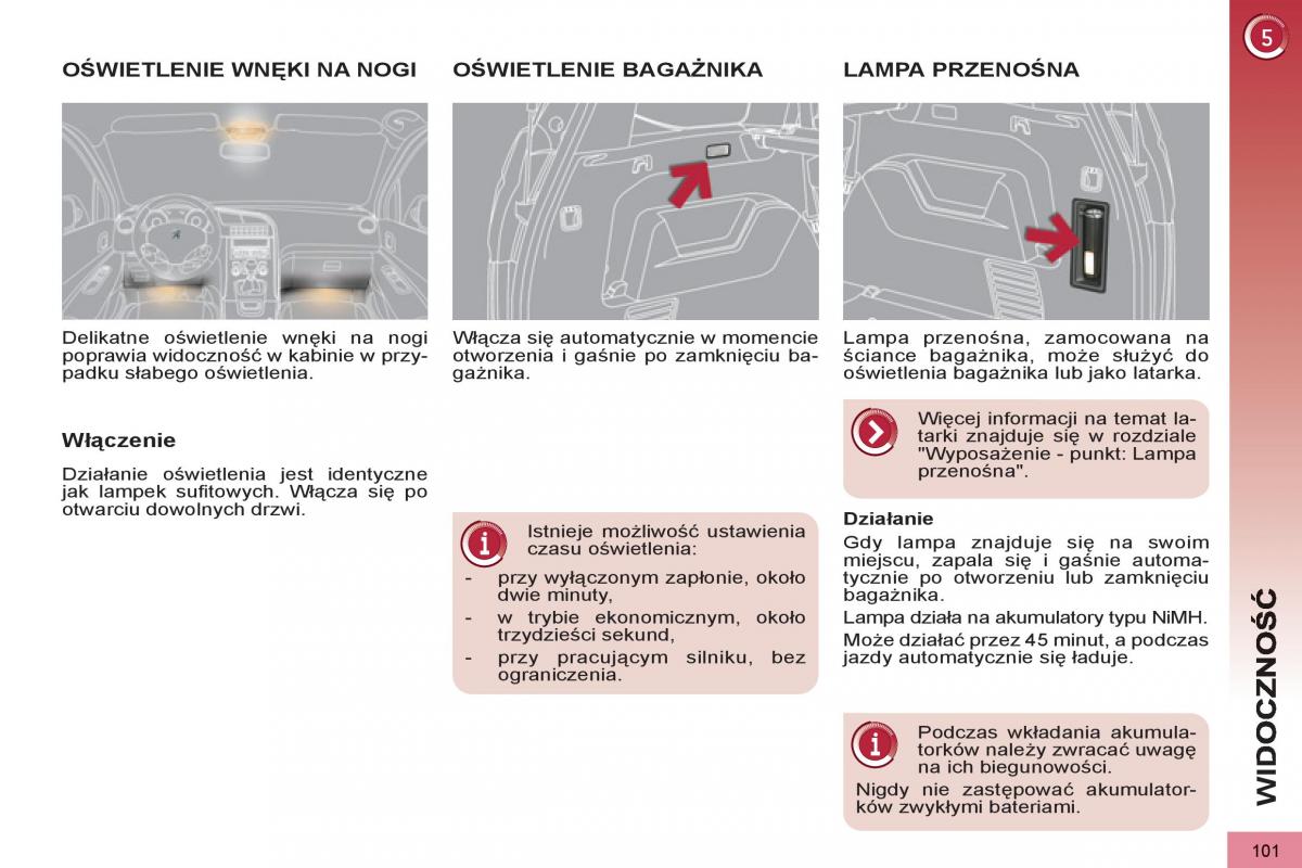 Peugeot 5008 instrukcja obslugi / page 103