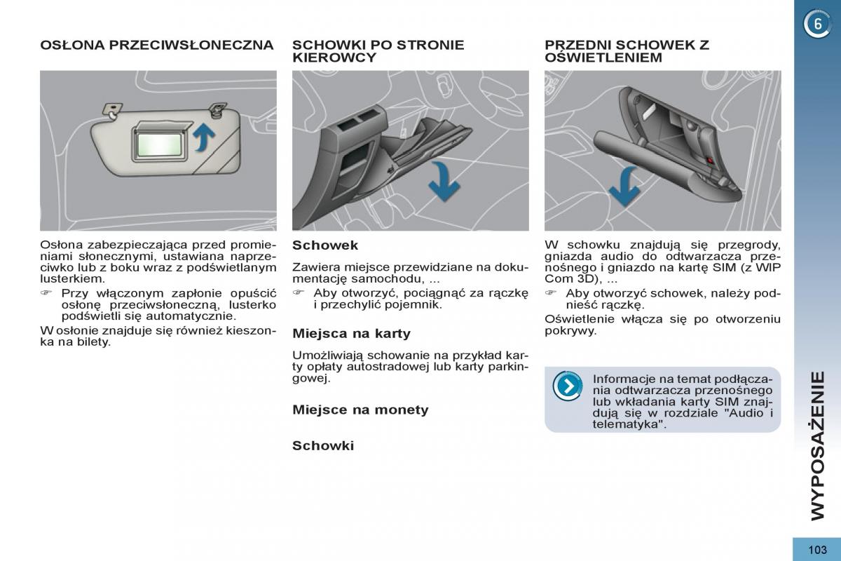 Peugeot 5008 instrukcja obslugi / page 105