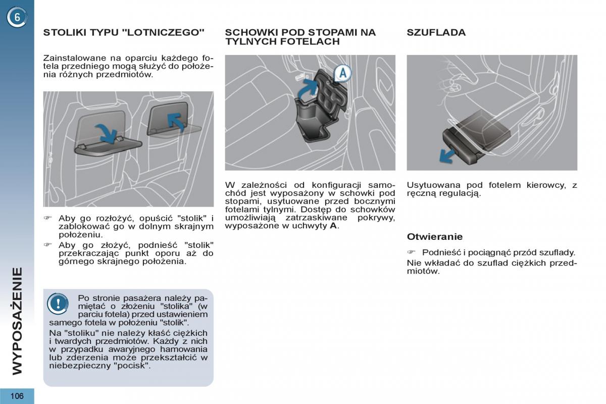  Peugeot 5008 Peugeot 5008 instrukcja obslugi / page 108