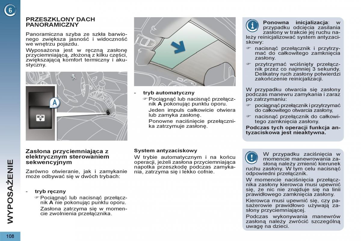 Peugeot 5008 instrukcja obslugi / page 110