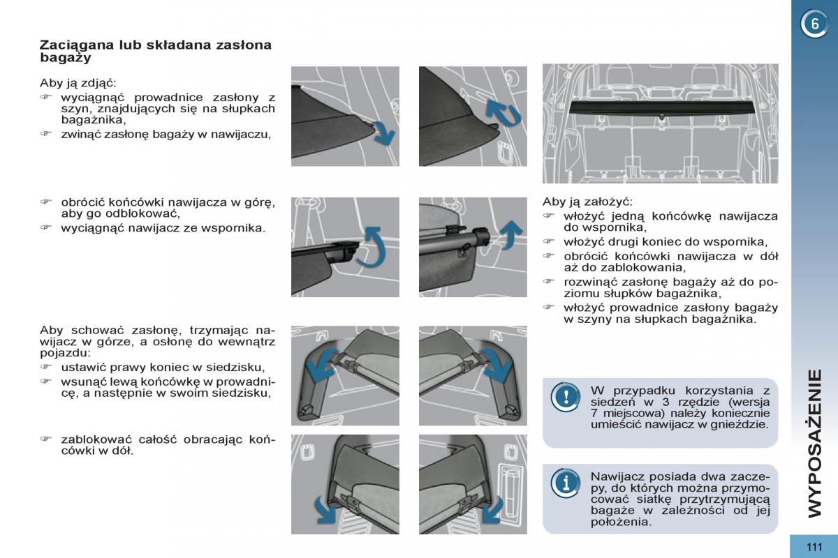 Peugeot 5008 instrukcja obslugi / page 113