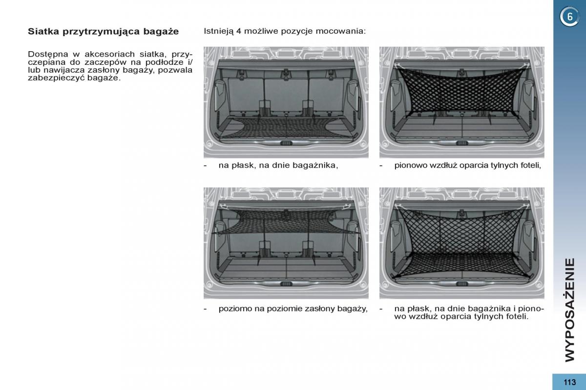 Peugeot 5008 instrukcja obslugi / page 115