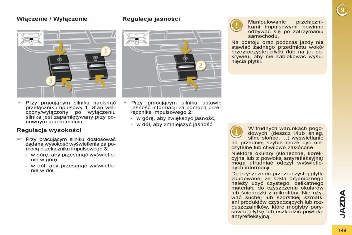 Peugeot 5008 instrukcja obslugi / page 151