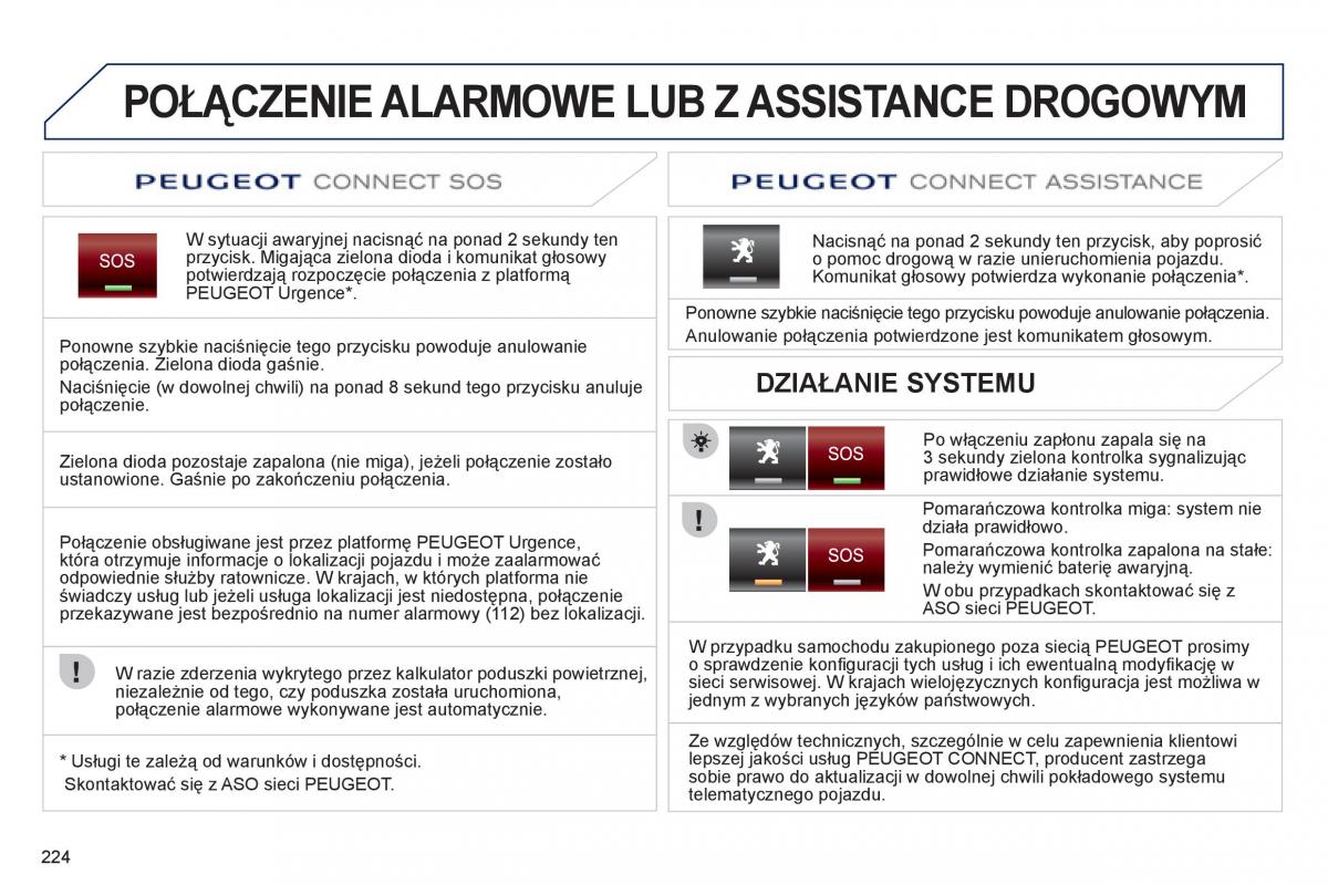 Peugeot 5008 instrukcja obslugi / page 226