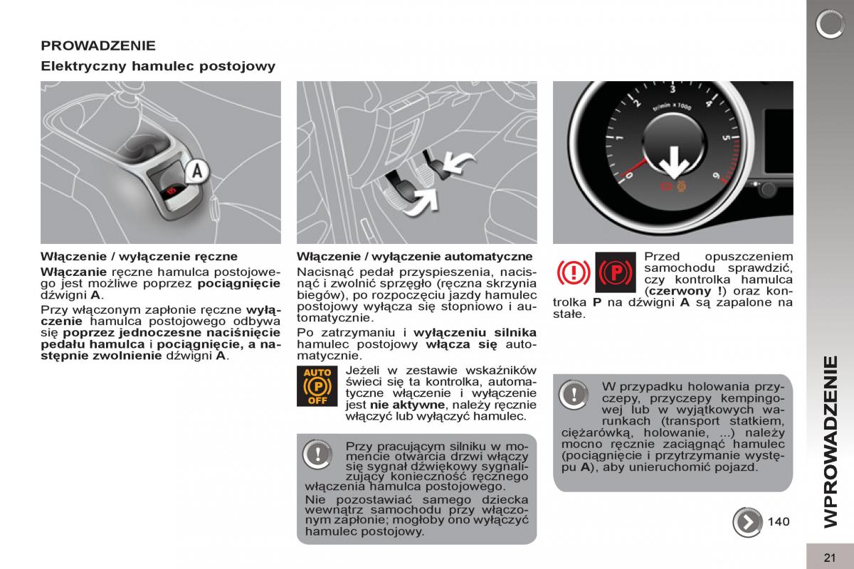 Peugeot 5008 instrukcja obslugi / page 23