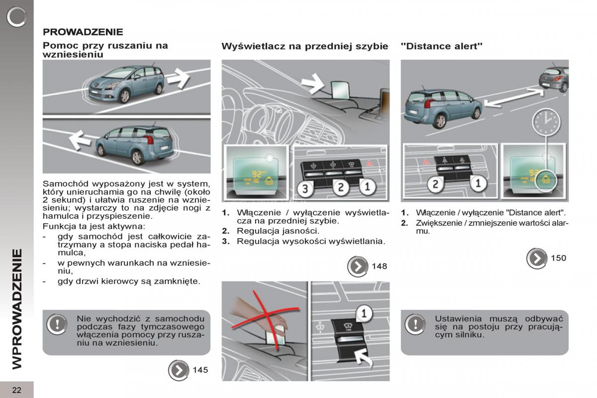 Peugeot 5008 instrukcja obslugi / page 24