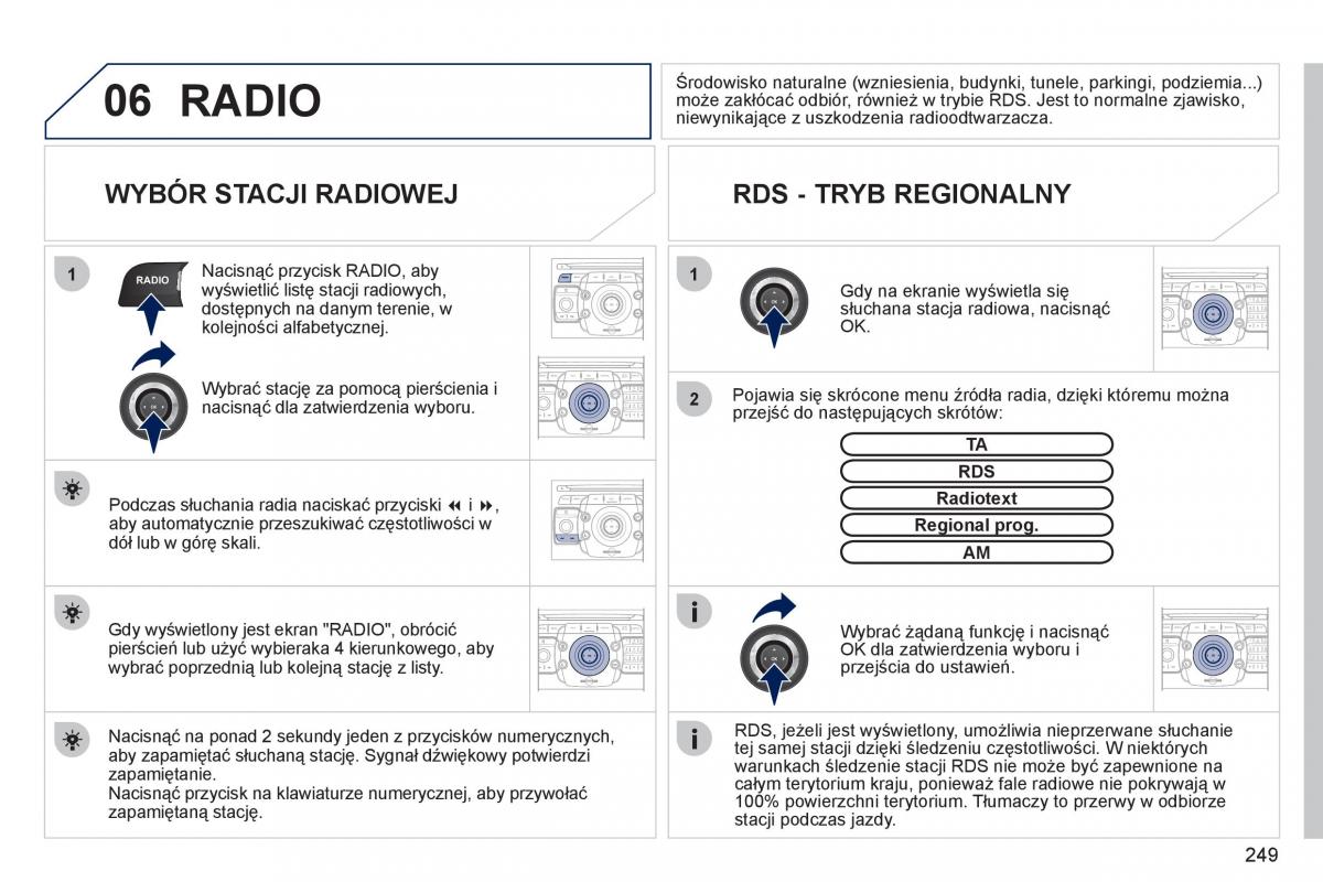 Peugeot 5008 instrukcja obslugi / page 251