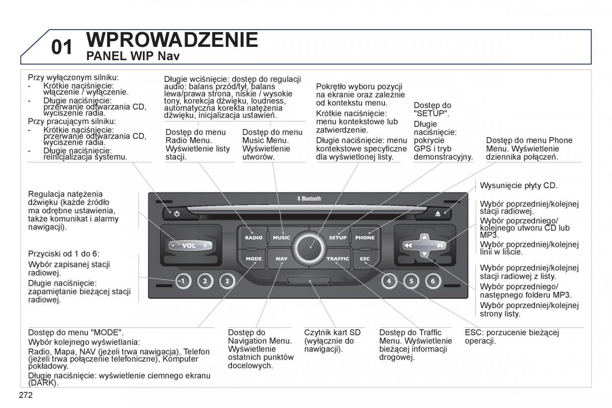 Peugeot 5008 instrukcja obslugi / page 274