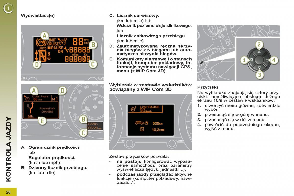 manual Peugeot 5008 Peugeot 5008 instrukcja / page 30