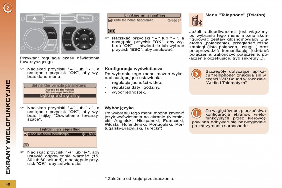 Peugeot 5008 instrukcja obslugi / page 50