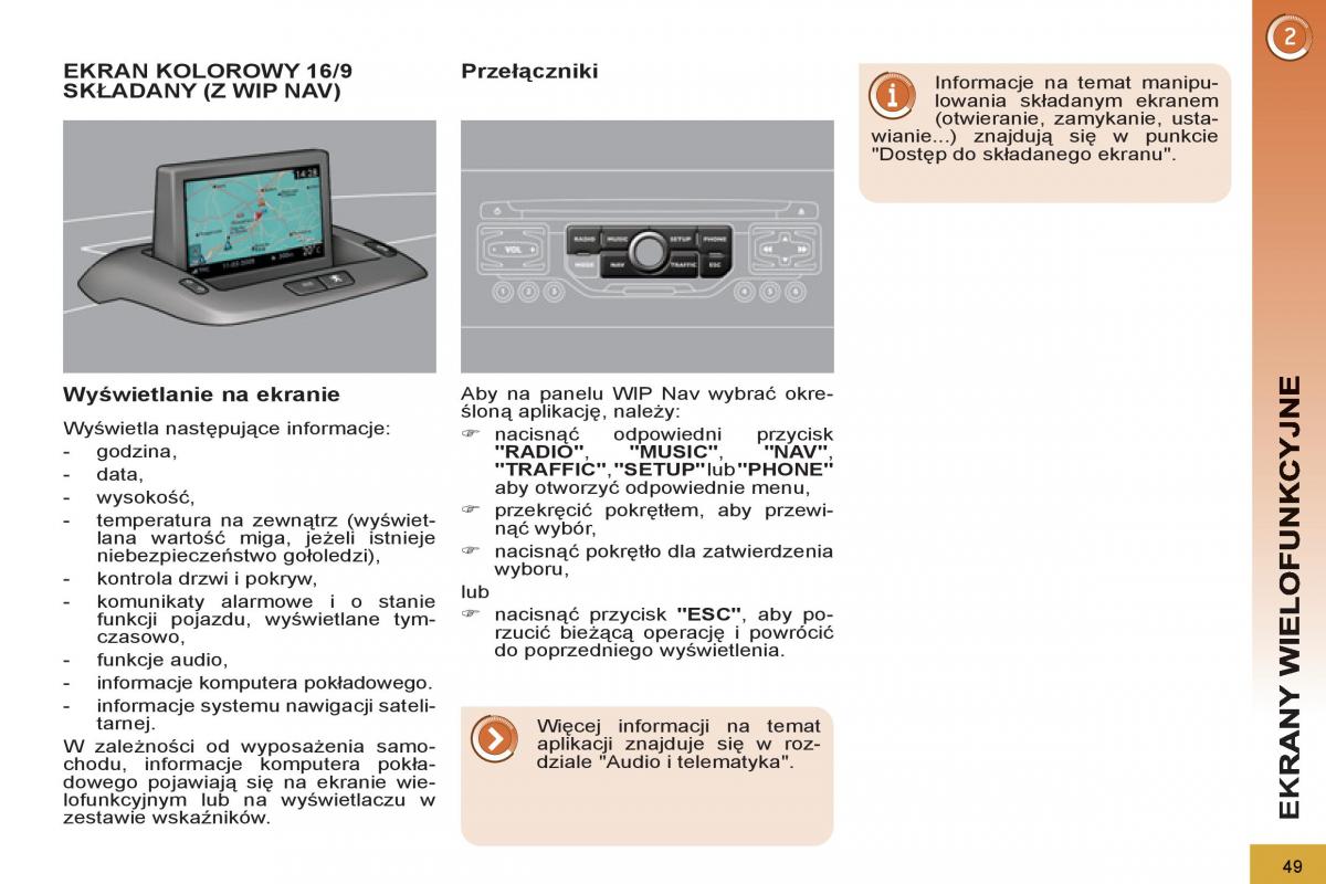 Peugeot 5008 instrukcja obslugi / page 51