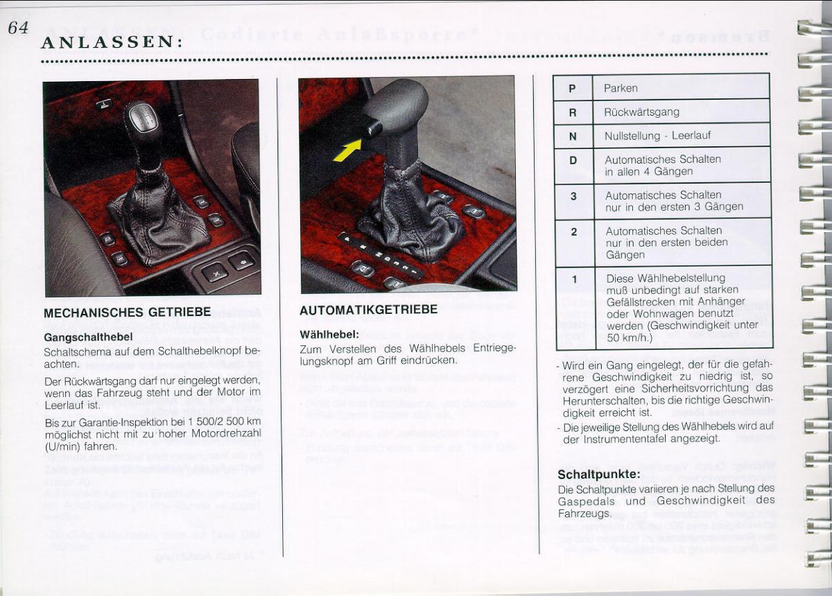 Peugeot 605 instrukcja obslugi / page 66