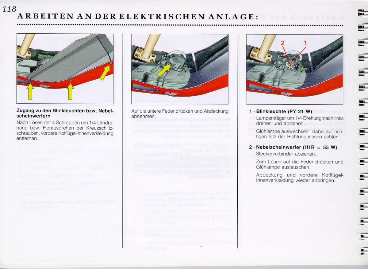 Peugeot 605 instrukcja obslugi / page 120