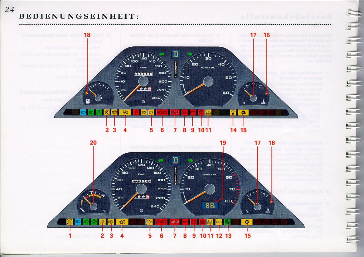 Peugeot 605 instrukcja obslugi / page 26