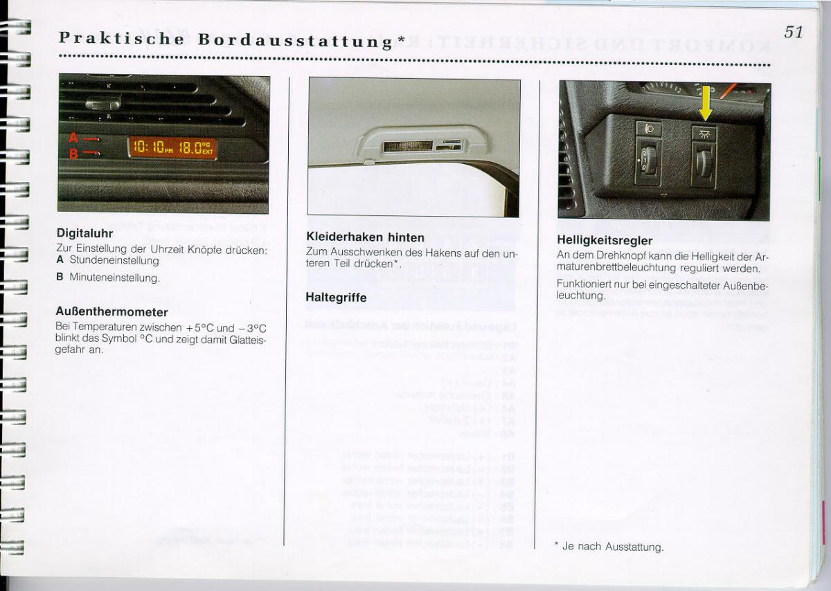 Peugeot 605 instrukcja obslugi / page 53