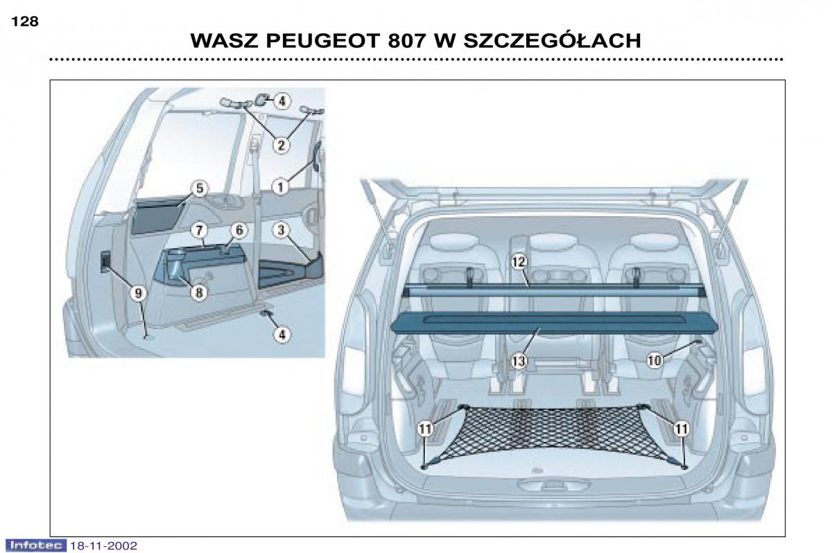 Peugeot 807 instrukcja obslugi / page 132