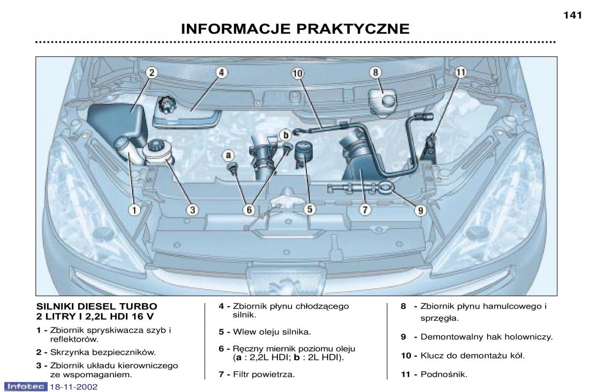 Peugeot 807 instrukcja obslugi / page 145