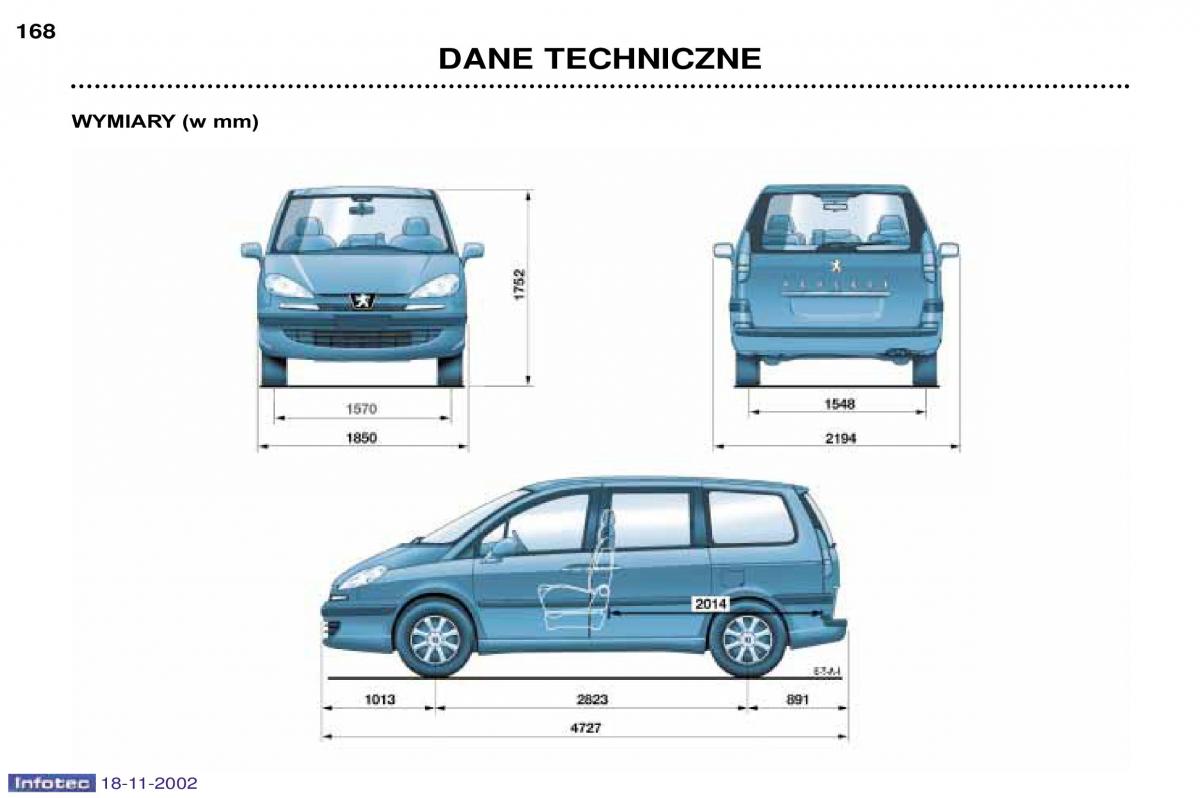 Peugeot 807 instrukcja obslugi / page 171