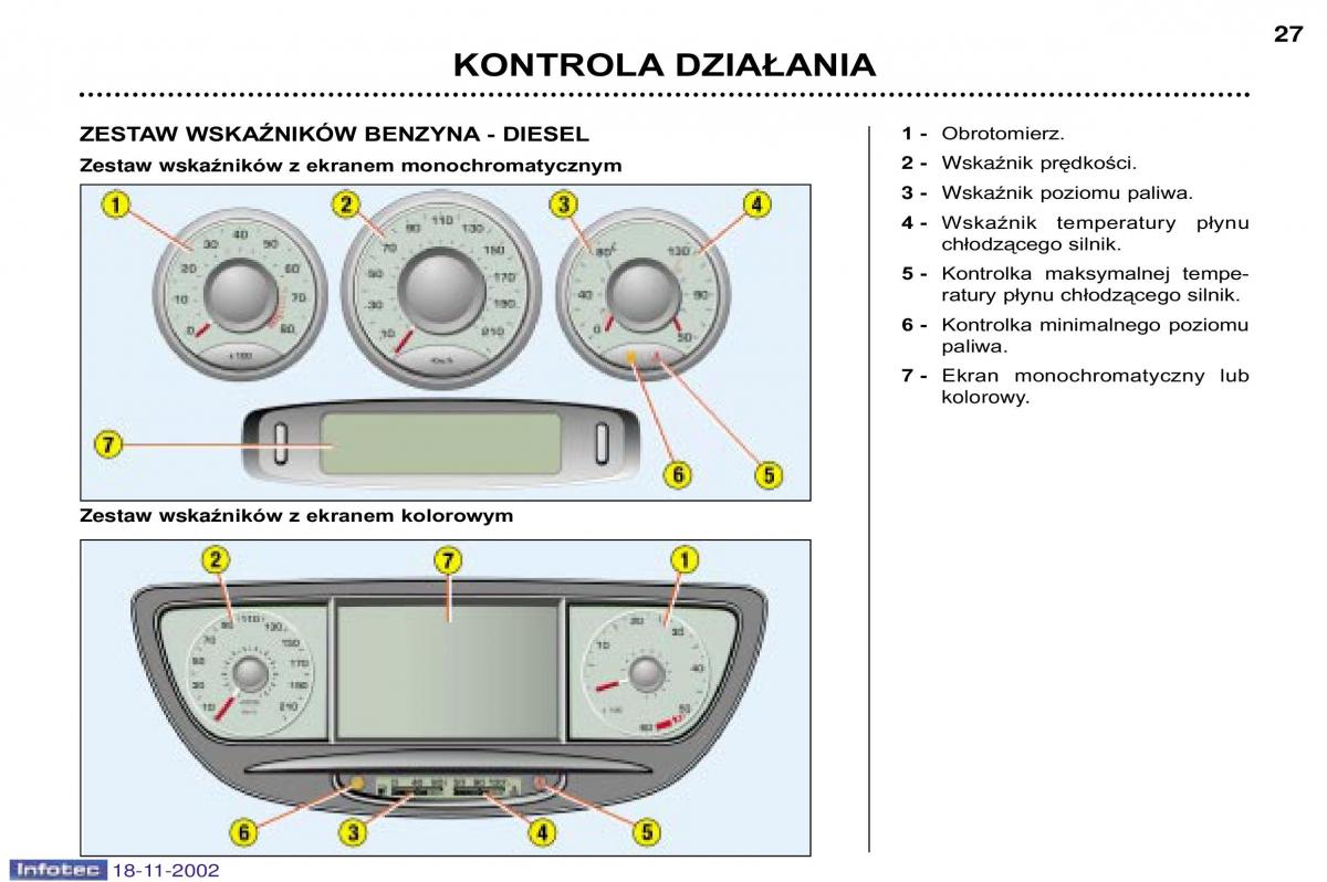 Peugeot 807 instrukcja obslugi / page 24