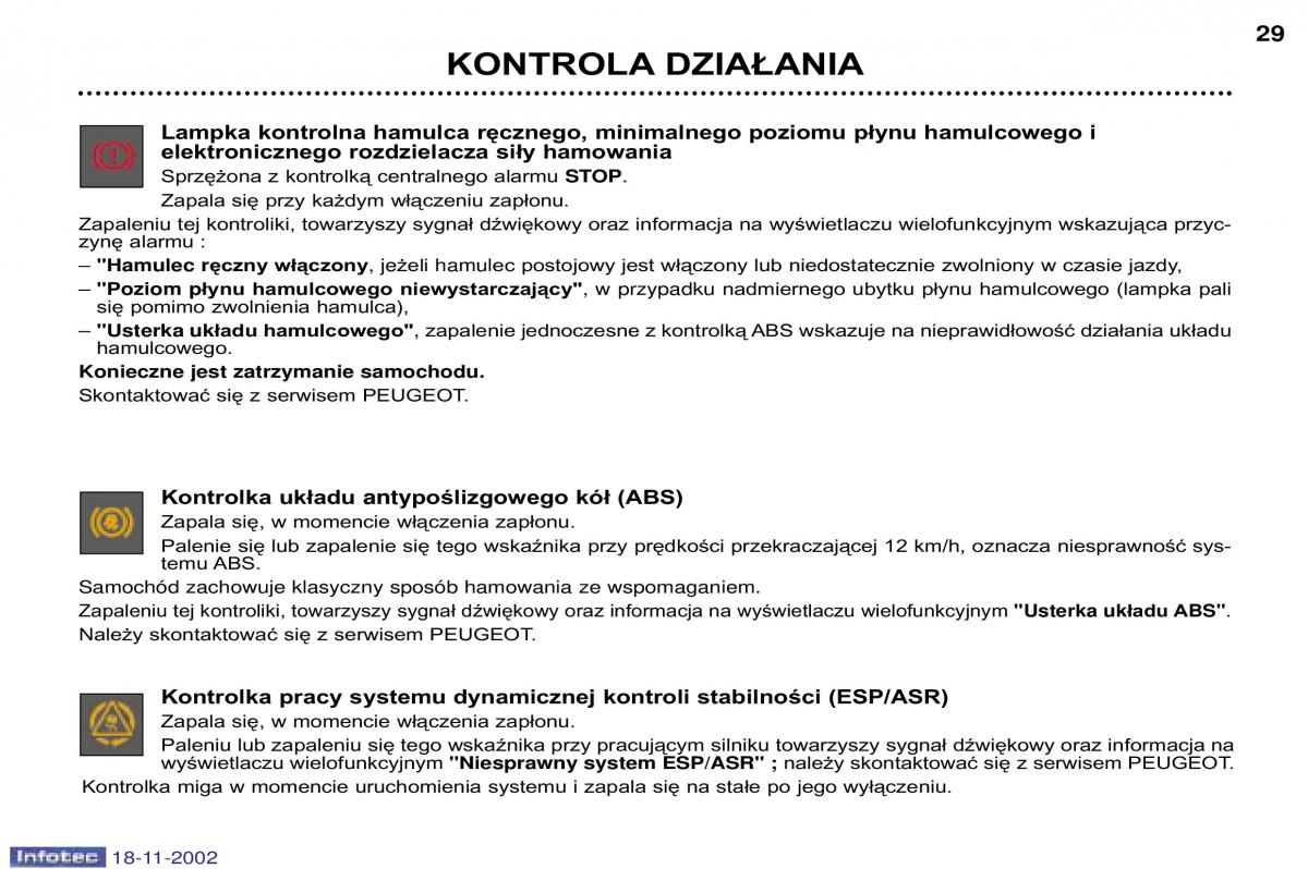 Peugeot 807 instrukcja obslugi / page 26