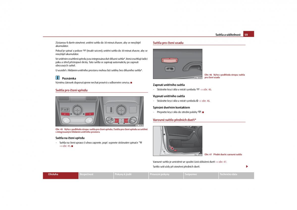 Skoda Yeti navod k obsludze / page 60