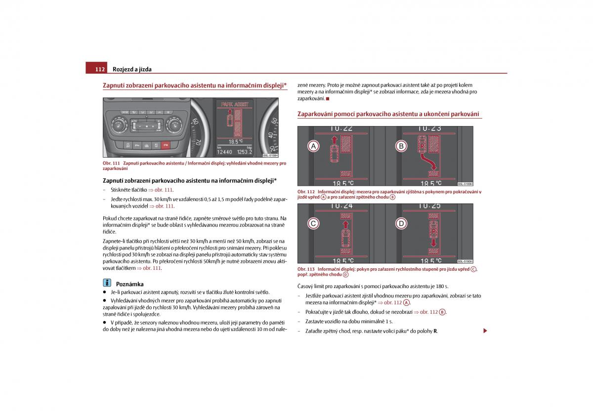 Skoda Yeti navod k obsludze / page 113